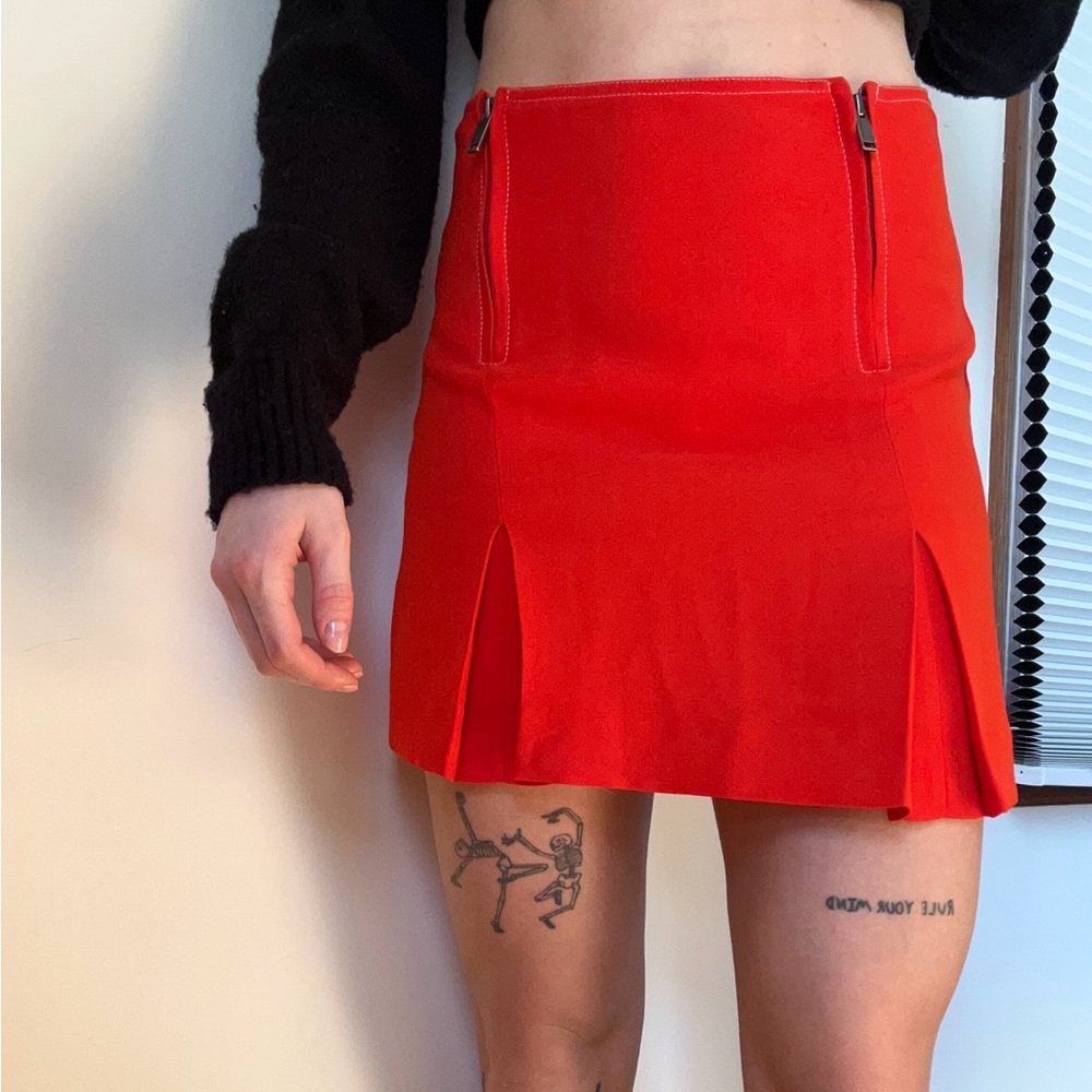 IKKS Tangerine Skirt NWT
